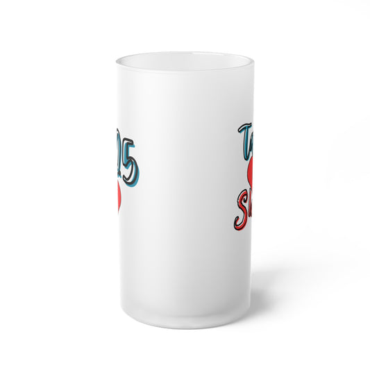 2025 Frosted Glass Beer Mug